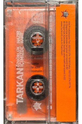 Plak Değildir Kaset Tir Kaset Tarkan Özgürlük İçimizde Kaset
