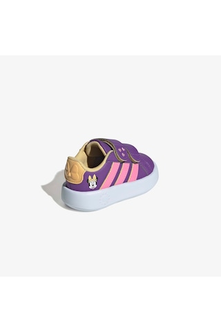 Adidas Grand Court Minnie Comfort Çocuk Mor Spor Ayakkabı Js2346 Mor