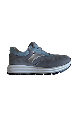 Luna Kadın Hakiki Deri Rahat Comfort Sneaker Ayakkabı Gri