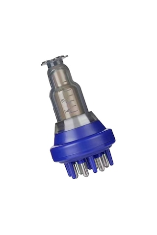 Suntek Ev Seyahati Için Baş 5ml Saç Derisi Aplikatör Mavi Mavi