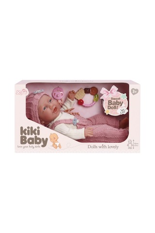 Kiki Baby Aksesuarlı Gerçekçi Oyuncak Bebek
