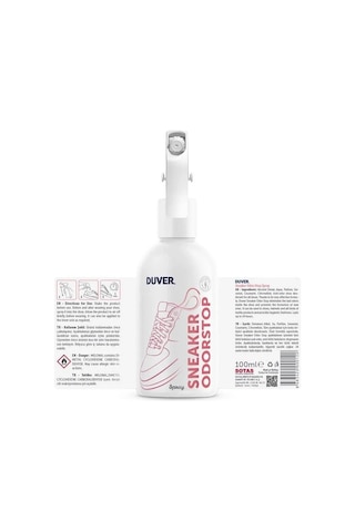 Duver 100 Ml Sneaker Odorstop Ayakkabı Koku Sprey Beyaz