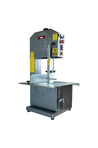 Et Kemik Kesme Testeresi 220 V Boyalı 1,1 Kw 1,5 Beygir Gri