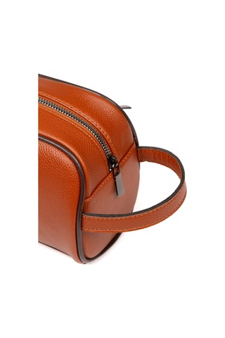 Tuldar Erkek Deri Portföy Clutch Traş Kozmetik Bakım Ve Günlük El Çantası Tul374 Taba