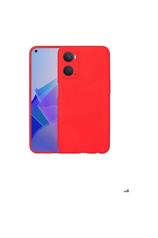 Oppo A76 Kılıf Zore Mara Lansman Kapak Kırmızı