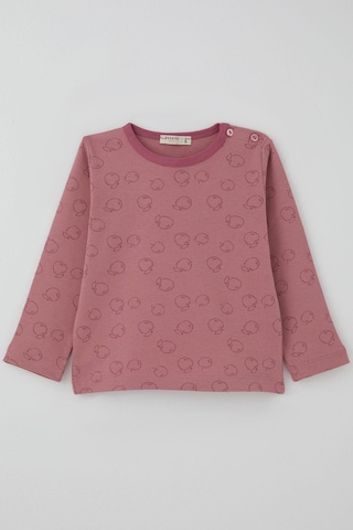 Breeze Kız Bebek Pijama Takımı Elma Desenli 9 Ay-3 Yaş, Gülkurusu Gülkurusu