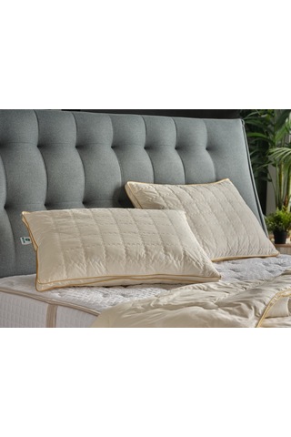Yün Çift King Size Yorgan Ekru