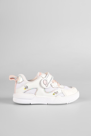 Vicco Repair Baskılı Kız Bebek Beyaz/pudra Sneaker Beyaz - Pudra