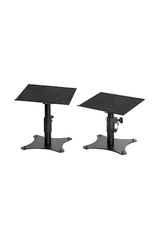 On Stage Sms4500-p Masaüstü Stüdyo Monitör Standı Çift Yükseklik Ayarlı Masa Üstü Kullanım