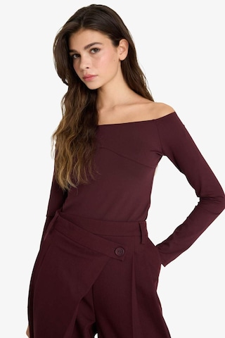 Defacto Uzun Kollu Body G5701ax25wnbr43 Bordo-br43
