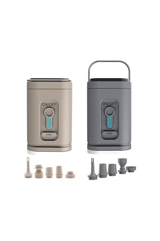 Ximistore9 Dış Mekan Ve Araç İçin Elektrikli Hava Pompa, Aydınlatmalı Şişirici/boşaltıcı, Spor Topları Ve Kamp Malzemeleri İçin Hızlı Fonksiyonlu