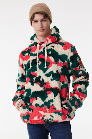 Lee Regular Fit Normal Kesim Kapüşonlu Renkli Sherpa Sweatshirt L232307900 Çok Renkli