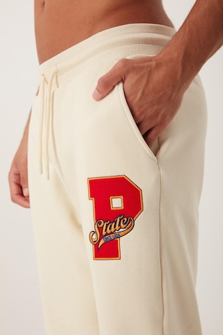 Polo State Erkek Jogger 3 İplik Eşofman Altı Ekru