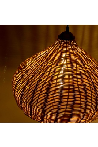 Rattan Avize: Cotton 40Cm