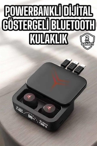 Ucuz - 452 - Ve Kaliteli Bluetooth Kulaklık Tws Çoklu Şarj Girişi Yüksek - Glblseme - Ses Kaliteli