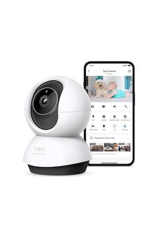Tr Tp-link Tc74, 5mp İç Mekan Güvenlik Kamerası, Aı Gelişmiş Algılama İnsanlar/evcil Hayvanlar/araçlar/bebek A Diğer