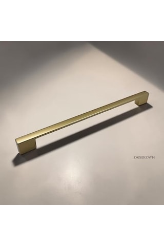 5 Adet Nergis Mat Altın Dolap Kulpu 4 Delikli Çift Ölçülü Metal Mobilya Kulpu 96 128/160 192/224 256 Mm 96-128mm Açık Kahverengi