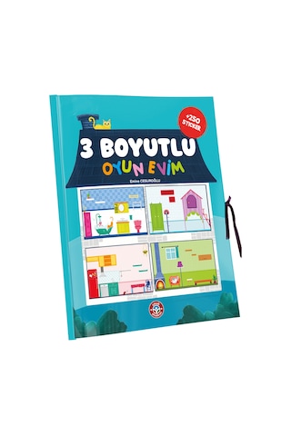3 Boyutlu Stickerlı Oyun Evim