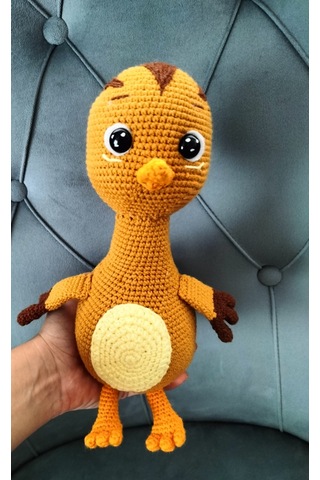 Katuriler Şirin Kuş El Yapımı Örme Oyuncak Amigurumi Dukakidstoys
