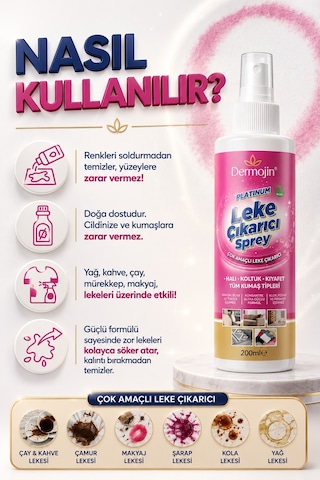 Platinum Çok Amaçlı Leke Çıkarıcı 250 ML