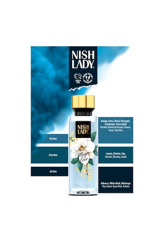 Nishlady Magic Love Body Mist Vegan Vücut Spreyi 260 ML