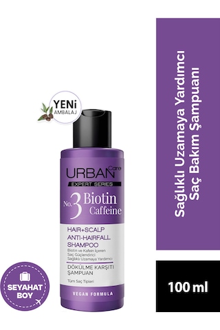 Expert Series Biotin & Caffeine Uzamaya Yardımcı Saç Bakım Şampuanı 100 Ml-vegan