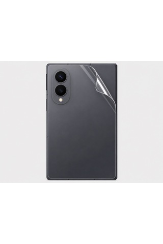 Samsung Galaxy Z Fold 8 Uyumlu 2 Ön 1 Arka Body Şeffaf Ultra Koruyucu Nano Jelatin