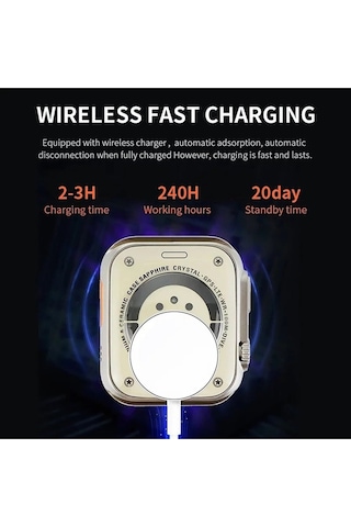 Togo Watch 8 Ultra G8s Smart Watch Yeni Nesil New Generation Süper Hd Ekran Android + Apple