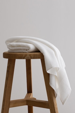 Ivory Beyaz Fitilli Mikro Fiber %100 Pamuk 2li El Yüz Havlusu Set Beyaz