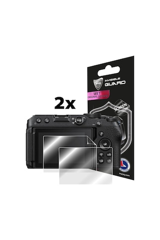 Nikon Z 30 Uyumlu Digital Kamera Görünmez Ekran Koruyucu (2 Adet)