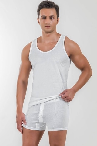 Pierre Cardin Atlet Boxer Takım Beyaz