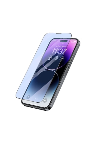 Apple Uyumlu iPhone 13 Pro Max Ekran Koruyucu Recci Anti-blue Light Cam Ekran Koruyucu