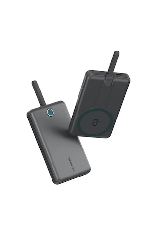 Power Bank 5000 Mah Pp268d 20w Pd Hızlı Şarjlı Manyetik Usb-c-1458 BEYAZ