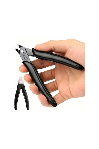 Besthome1 Black Ağır Metal Zincir Ve Perçin Kerpeteni - Hassas Kuyumcu Kesme Delme Çivi Sökme Aleti Tel Ve Zip Kesme Makası