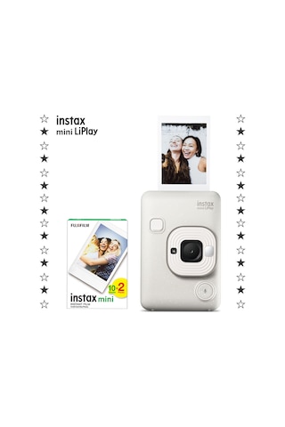 Instax Mini Liplay Hybrid Misty Fotoğraf Makinesi + 20'li Film