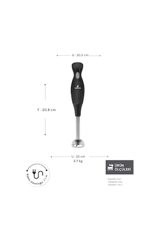 Karaca Profoodmix 1000 W 3'lü Blender Set
