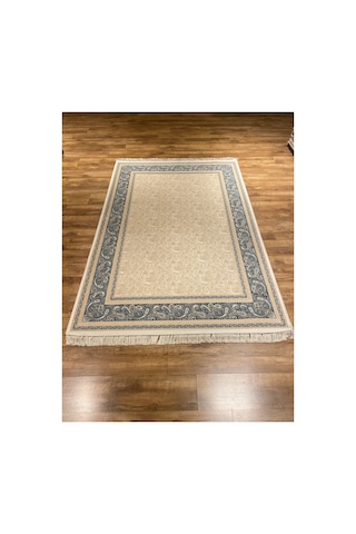 Velvet 562aa Mavi-krem Halı Çok Renkli