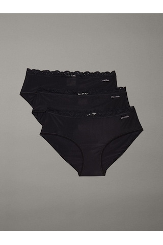 Calvin Klein Hıpster 3pk Külot-9100 Black