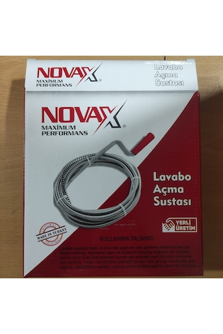 Novax Lavabo Açma Sustası 5 Metre Maxsimum Performans Yerli Üreti
