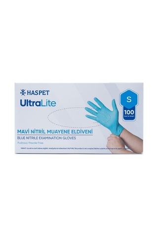 Hemengo Mavi Nitril Muayene Eldiveni Ultra Lite - Small Hmngobzs