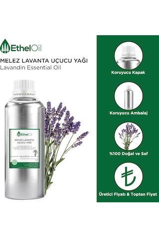Etheloil Melez Lavanta Lavandin Uçucu Yağı 1 KG
