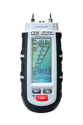 Cem Dt-125g Çakmalı Tip Ahşap, Alçı, Beton Rutubet Ölçer