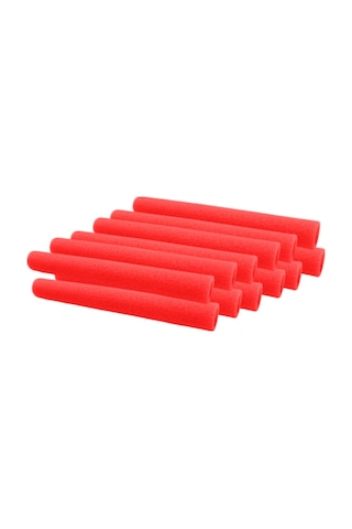 Suntek 12 Adet Trampolin Direği Köpük Kovanları Kırmızı