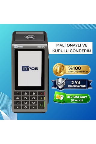 Inpos İnpos M530 4g Yeni Nesil Yazar Kasa Pos Kurulu Gönderim