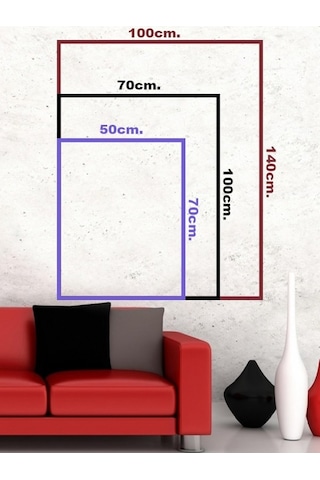 Kanvas Tablo Afrikalı Kadın 100cmx140cm