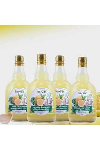 Emr Kervan Limon&Sarimsak&Maydanoz Kürü 1000 ML x 4 Adet Emr Kervan Limon&Sarimsak&Maydanoz Kürü 1000 ML x 4 Adet
