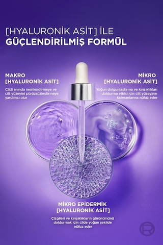 L'Oréal Paris 3'lü: Cam Cilt İçin Gündüz + Gece Rutinin: Hyaluronik Asit Ve Retinol Serum & Yüz Güneş Kremi pktsunpodkremset3-11160