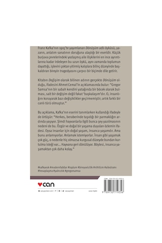 Dönüşüm - Franz Kafka - Can Yayınları