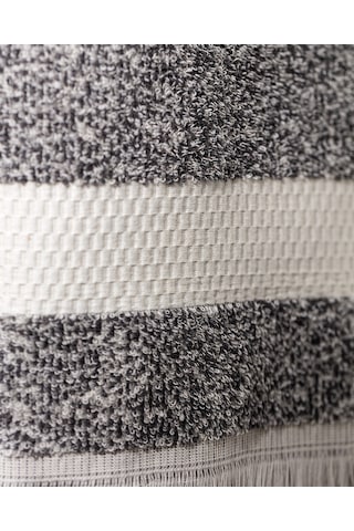 Madame Coco Brest %100 Pamuk Yüz Havlusu - Antrasit - 50x80 Cm 8684427208908 Gri