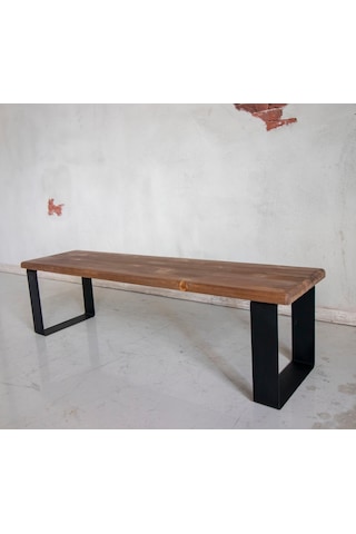 Deryawood Bank Masif Ağaç Ahşap Bank